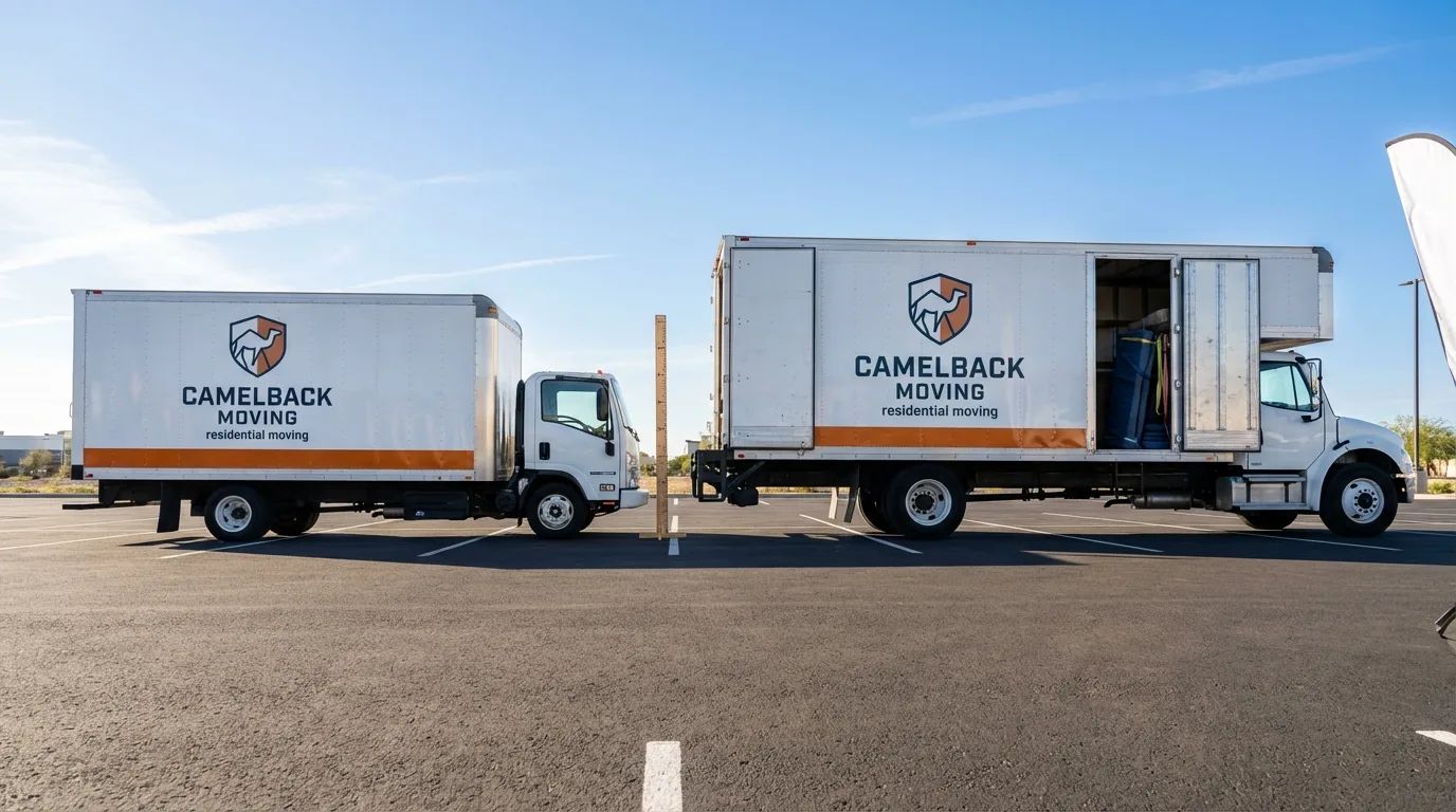 Moving truck size capacity guide in Flemingsburg